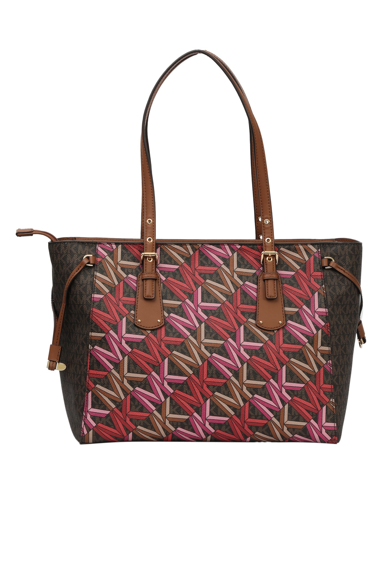 Michael Kors Multi Color Monogram Tote Bag