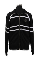 Philipp Plein Size M Black & White Zipper
