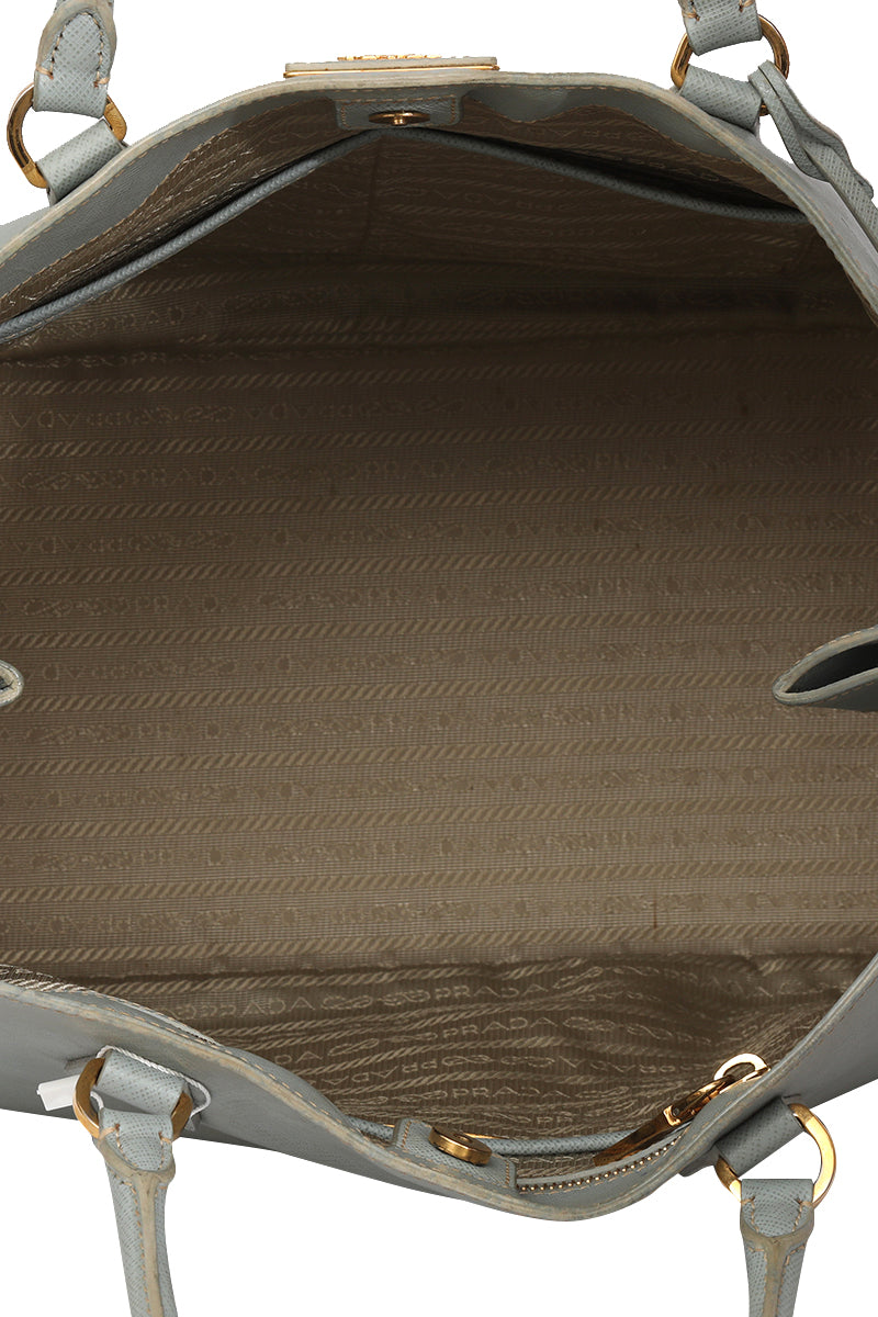 Prada Saffiano Lux Galleria Large Tote Bag