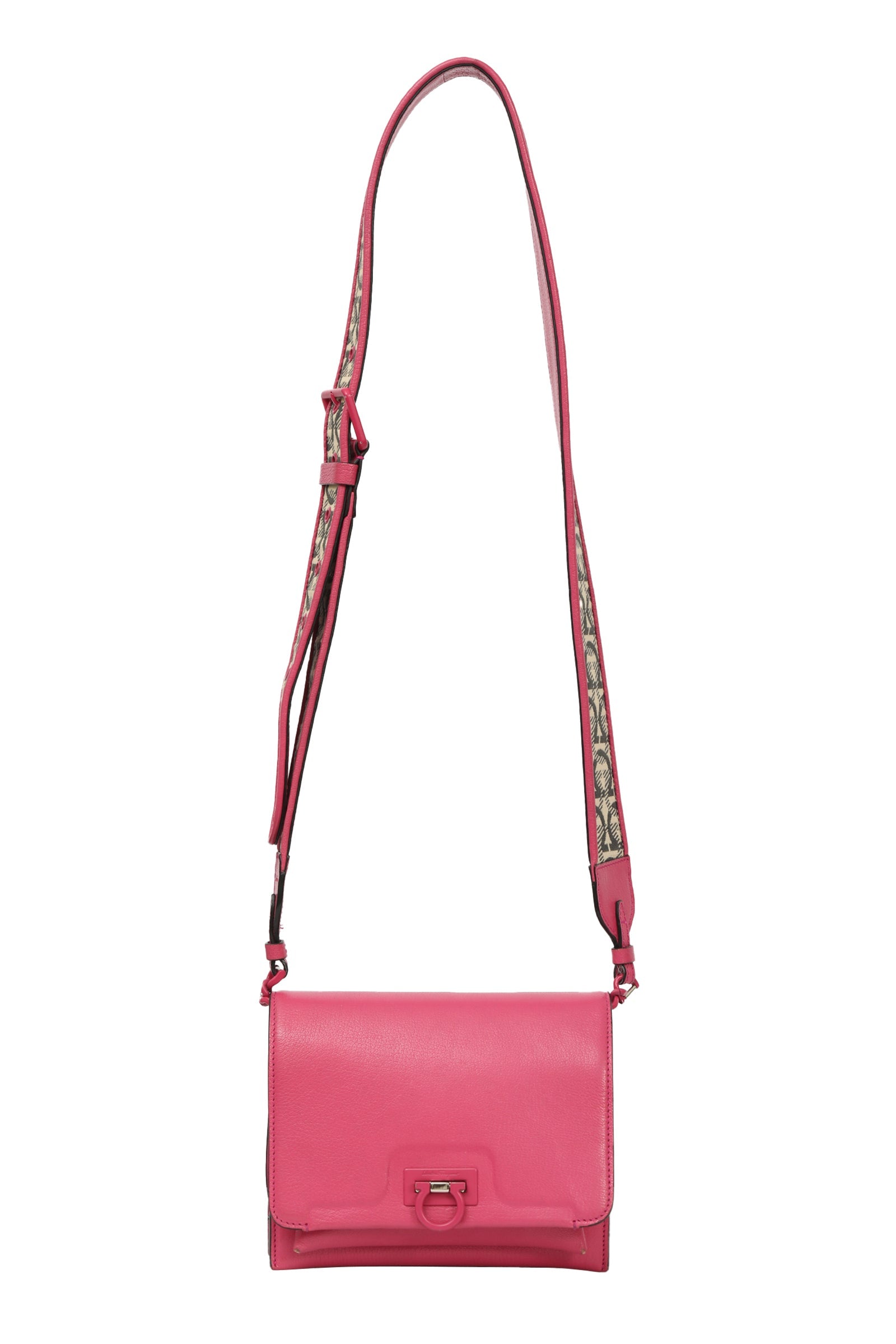 Salvatore Ferragamo Pink Crossbody Bag