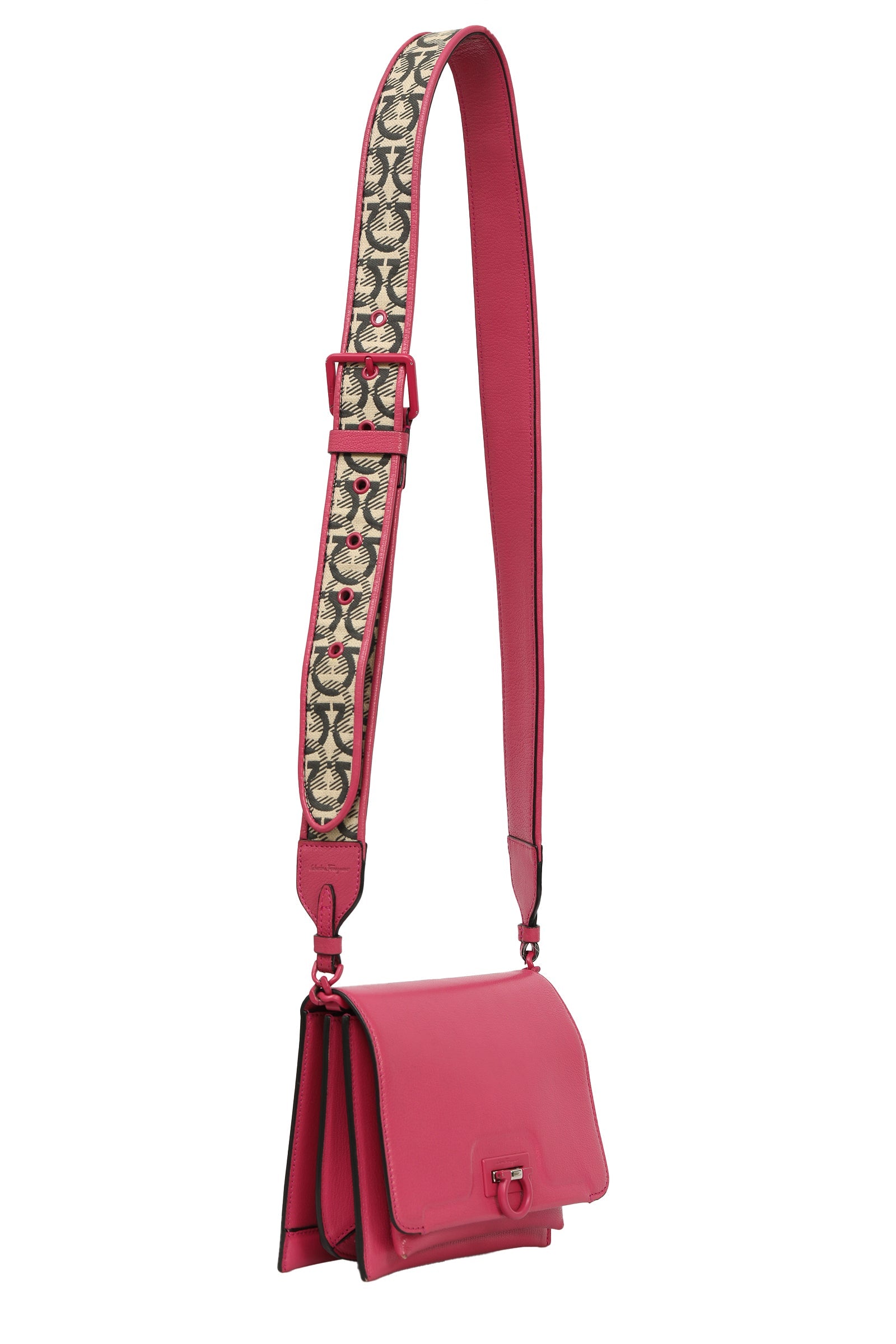 Salvatore Ferragamo Pink Crossbody Bag