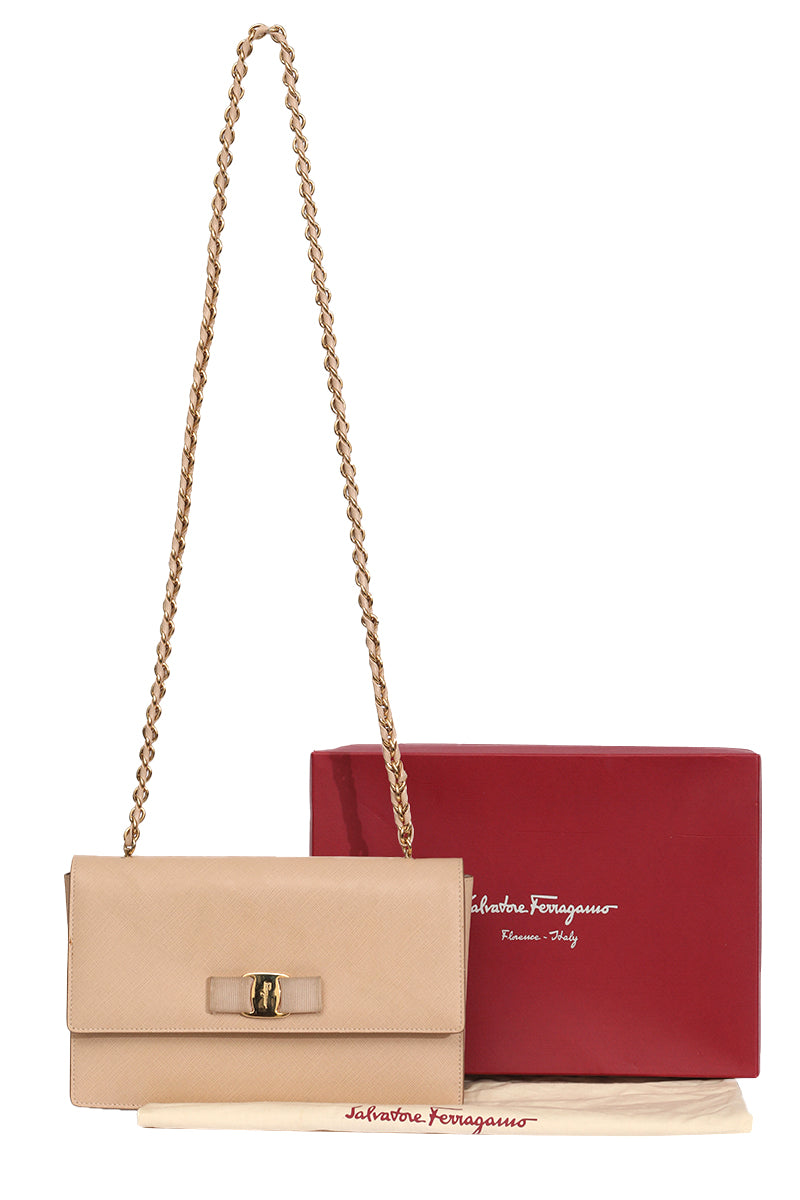 Salvatore Ferragamo Vara Bow Sling Bag Rt171-10