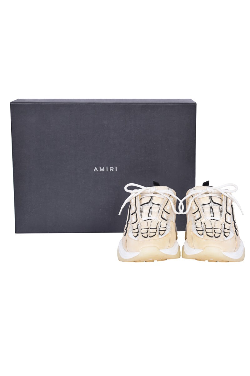 amiri-beige-and-black-bone-runner