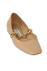 jimmy-choo-eu-35-tilda-beige-ballerina-flats
