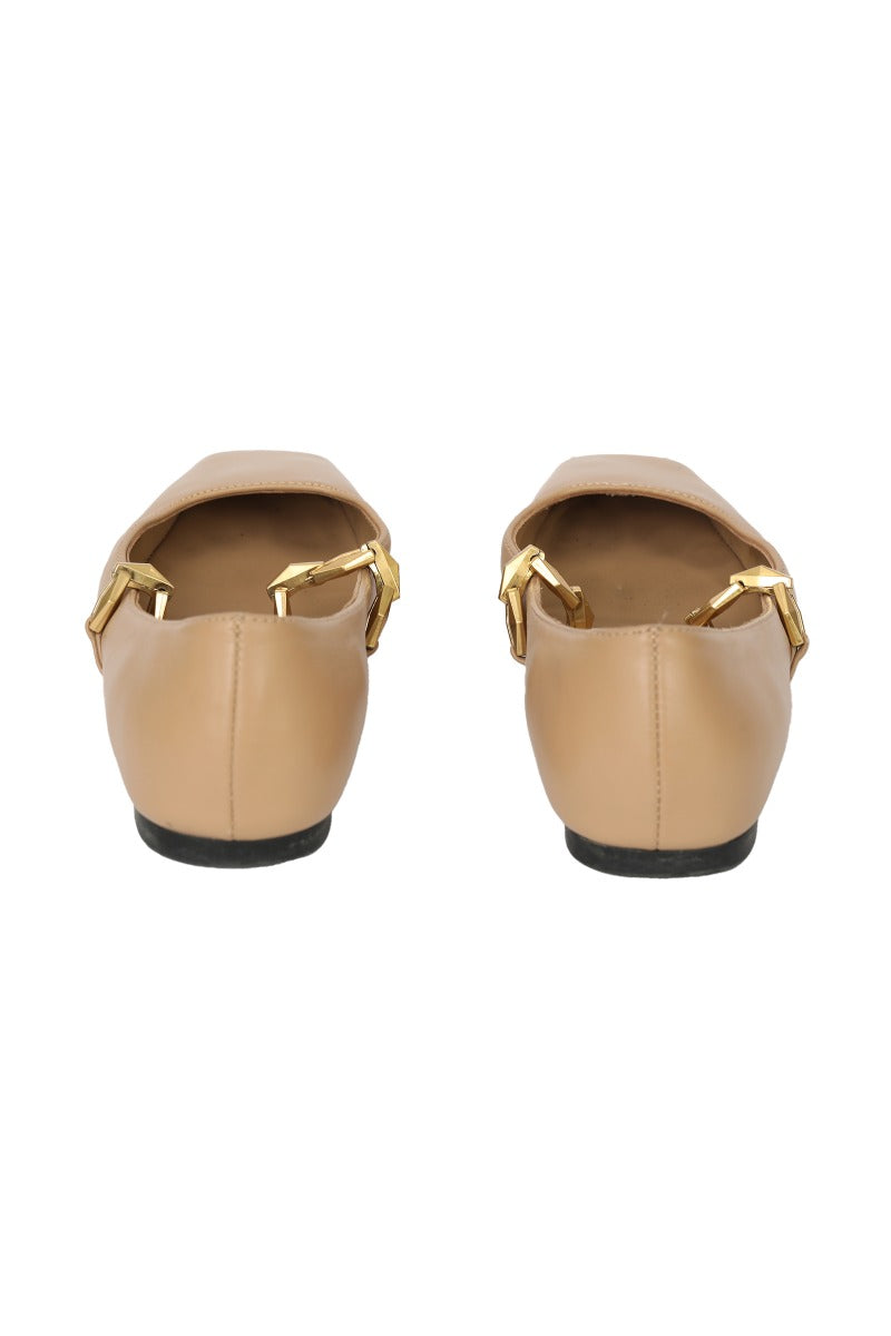 jimmy-choo-eu-35-tilda-beige-ballerina-flats