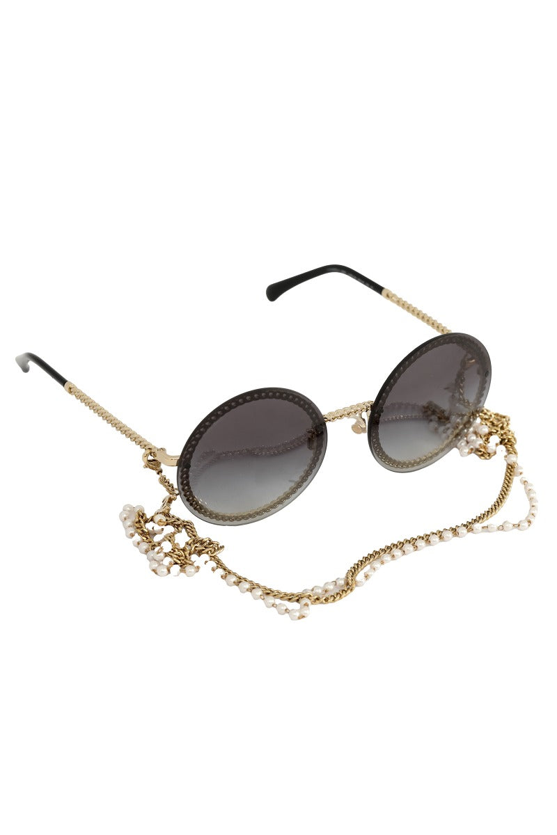 chanel-round-chain-sunglasses