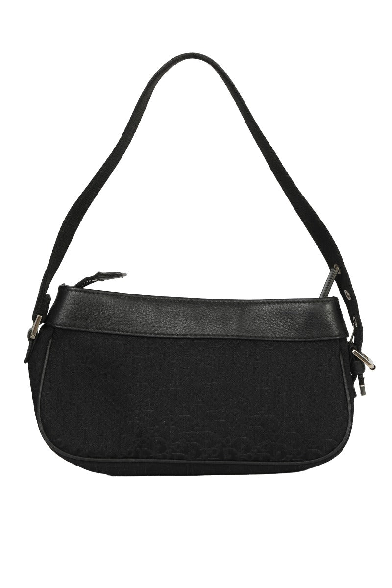 christian-dior-cd-black-canvas-street-chic-trotter-shoulder-bag