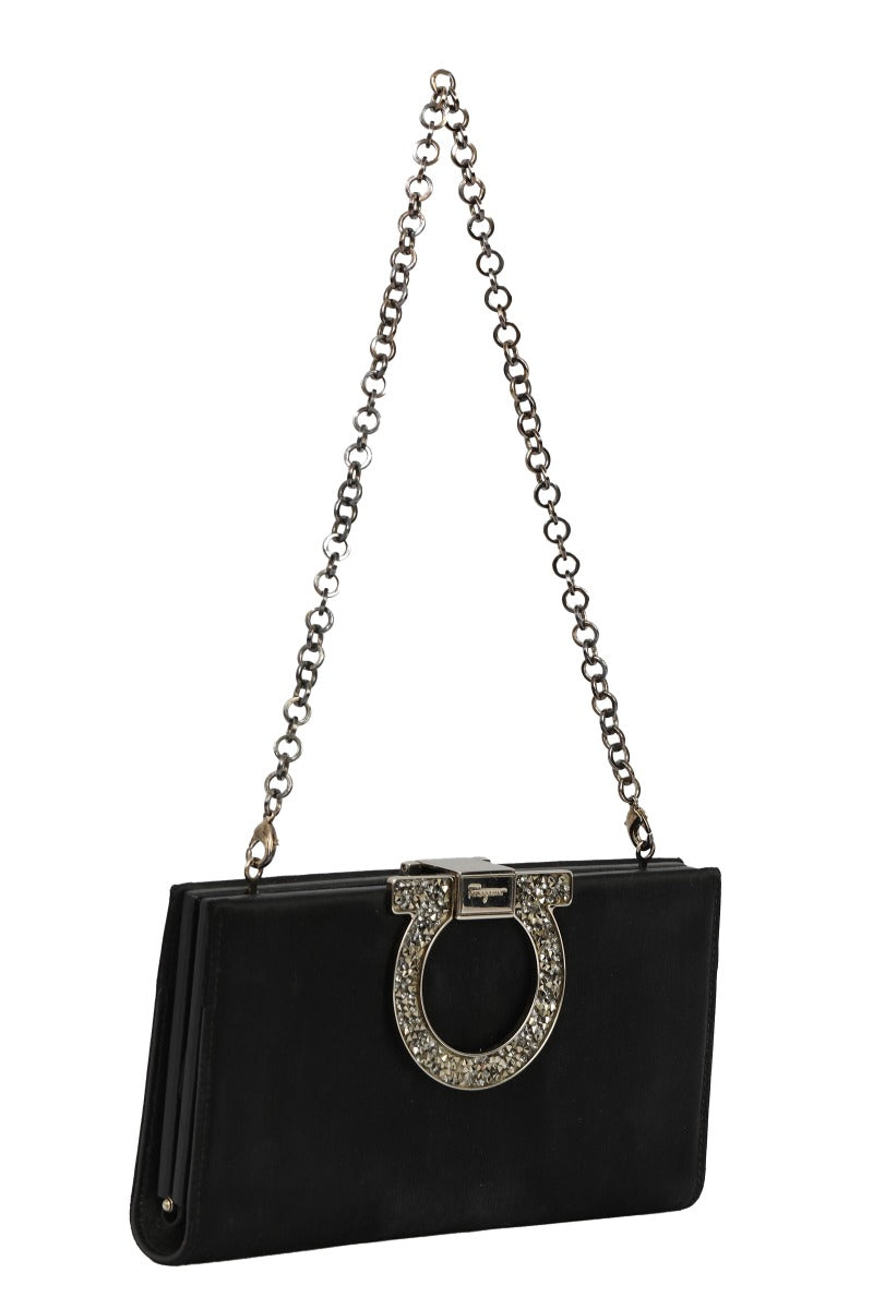 salvatore-ferragamo-black-satin-musa-evening-bag