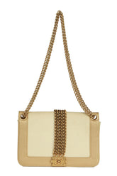 Chanel Cc Quilted Rock Boy Flap Bag