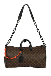 louis-vuitton-keepall-brown-monogram-leather-luggage