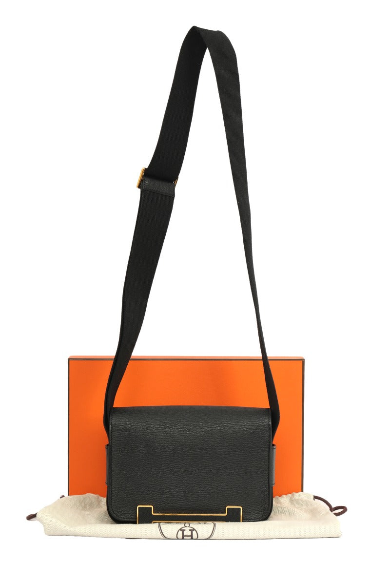 hermes-black-leather-geta-bag