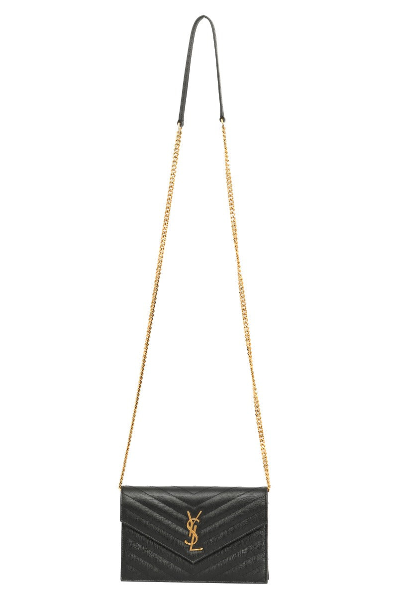 yves-saint-laurentblack-envelope-wallet-on-chain