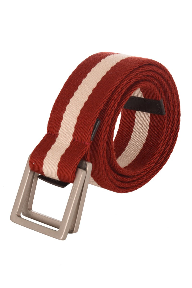 Bally Tinait Red Beige Bel