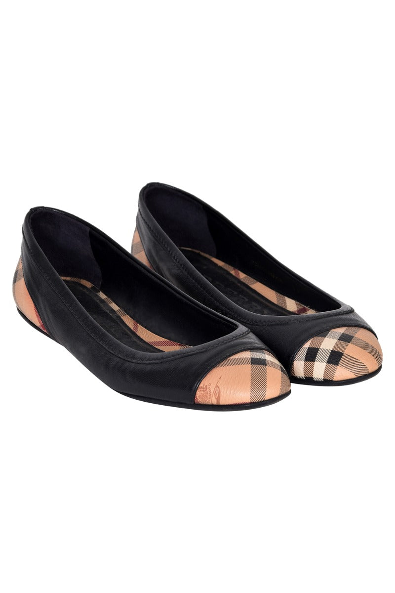 burberry-check-ballet-flats