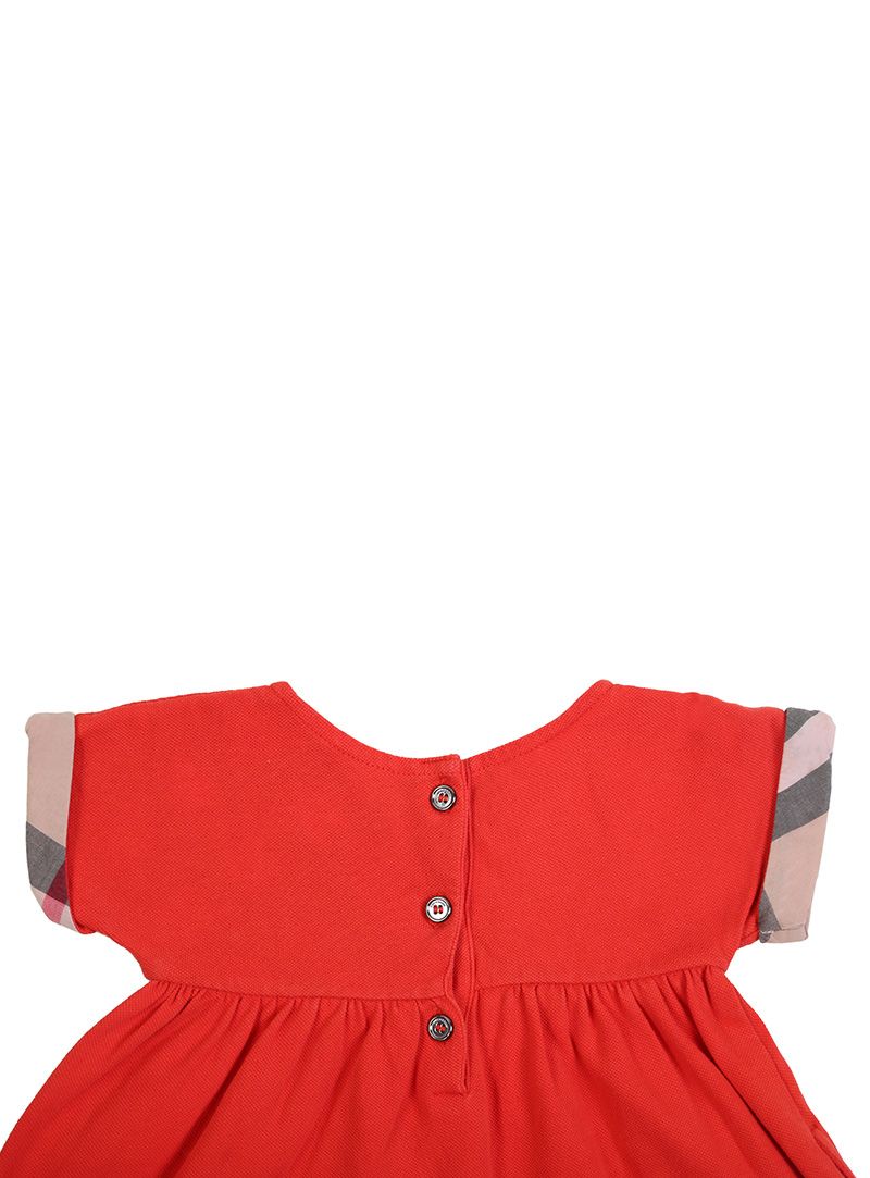 Burberry Classic Burberry Checks Orange Frock