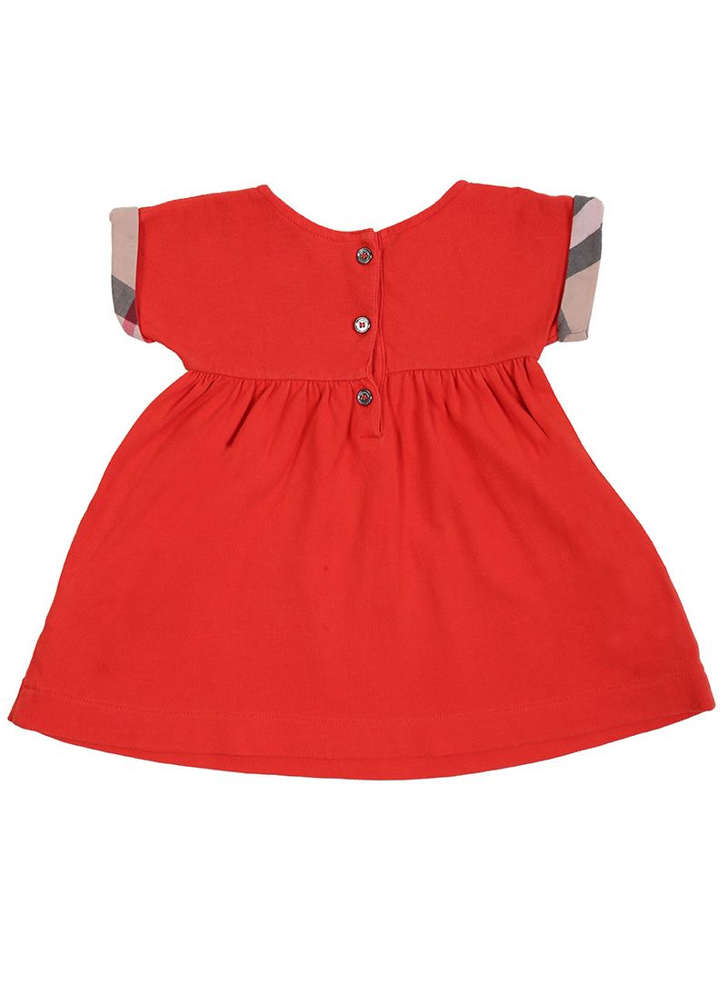 Burberry Classic Burberry Checks Orange Frock