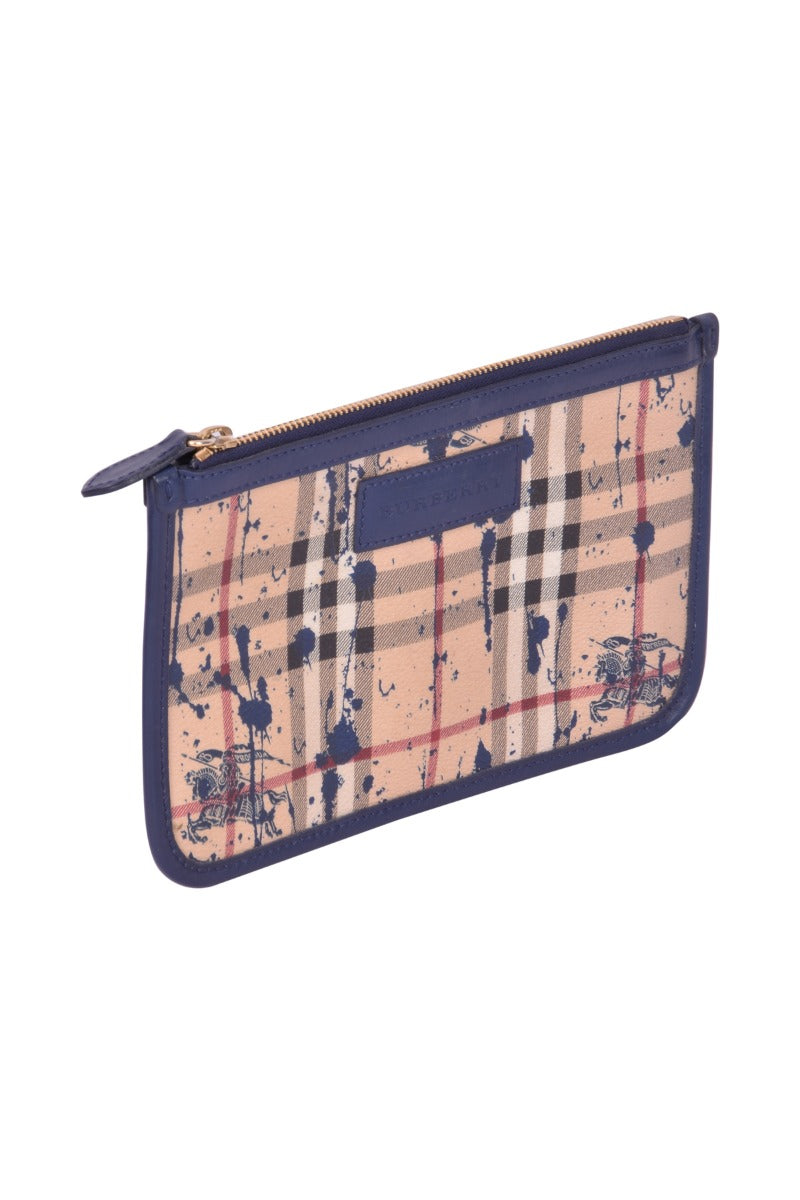 Burberry Haymarket Check Pouch