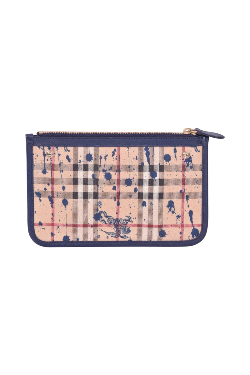 Burberry Haymarket Check Pouch