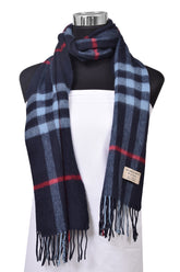 Burberry Nova Check Blue Scarf