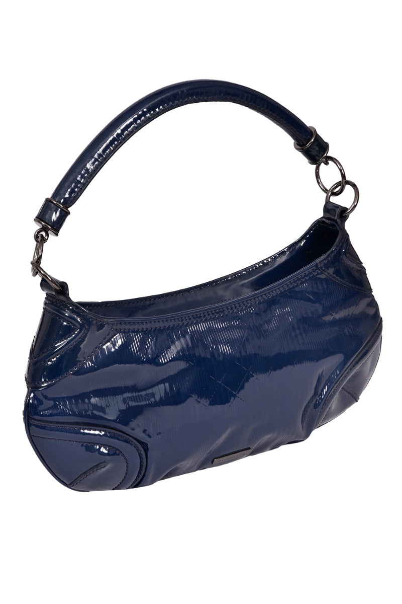 Burberry Patent Leather Shoulder Bag