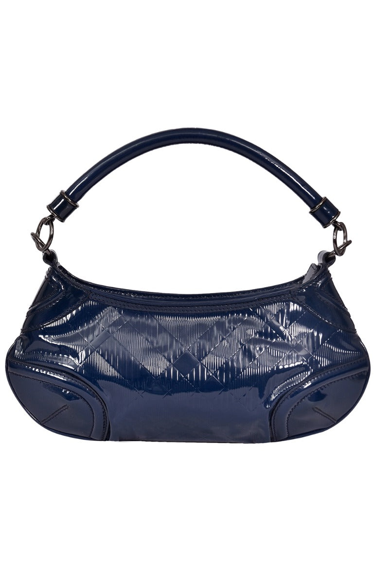Burberry Patent Leather Shoulder Bag