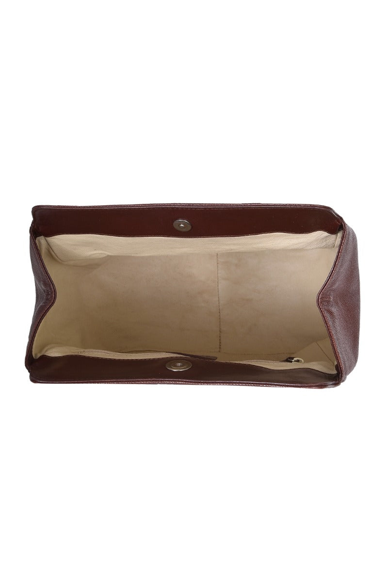 bvlgari-brown-leather-shoulder-bag