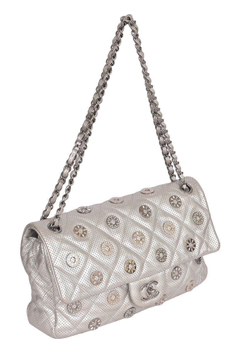 chanel-paris-dubai-medals-embellished-quilted-perforated-lambskin-silver-flap-handbag
