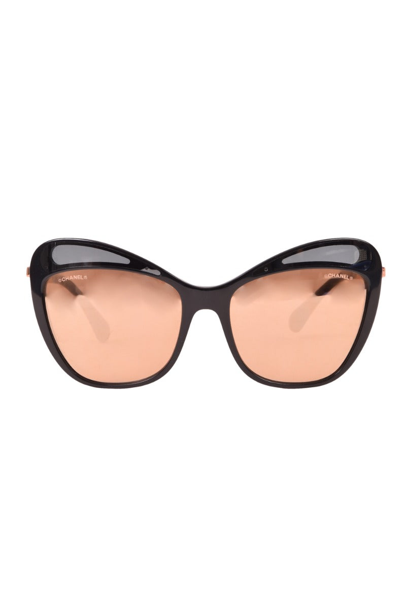 Chanel Slim Thin Cat Sunglasses