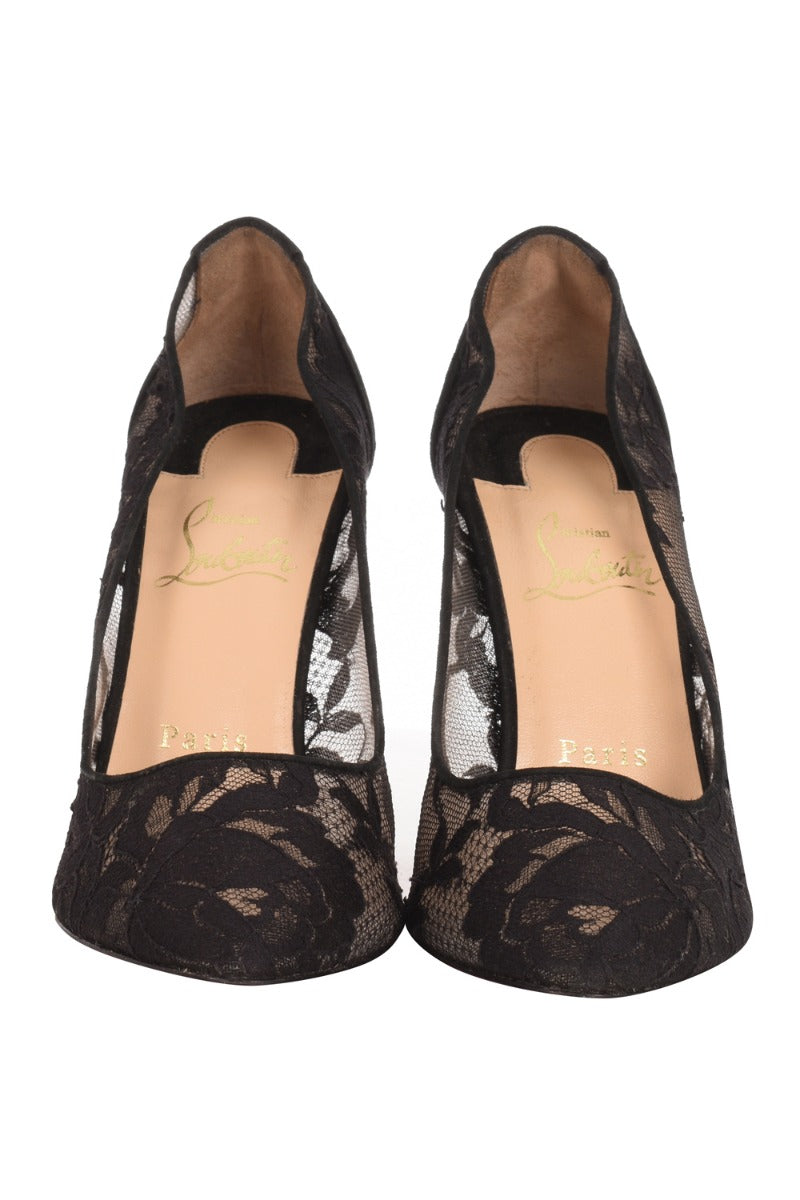 Christian Louboutin Lace Dorissima Pumps