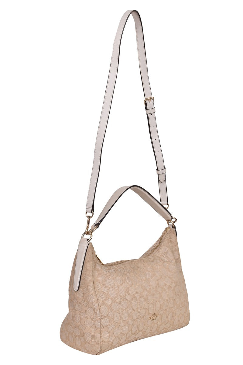 coach-monogram-beige-shoulder-bag