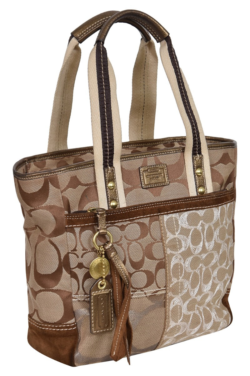 coach-signature-brown-monogram-handbag