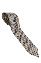 Ermenegildo Zegna Flower Pattern Tie