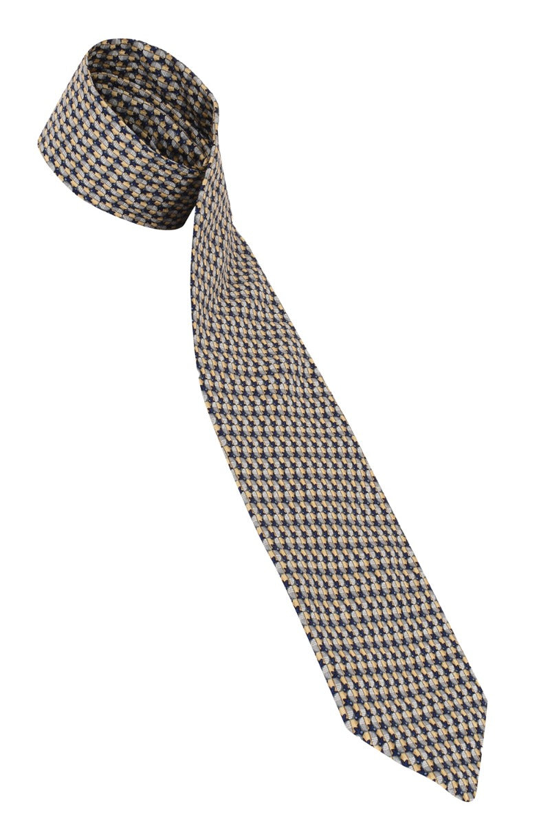 Ermenegildo Zegna Flower Pattern Tie