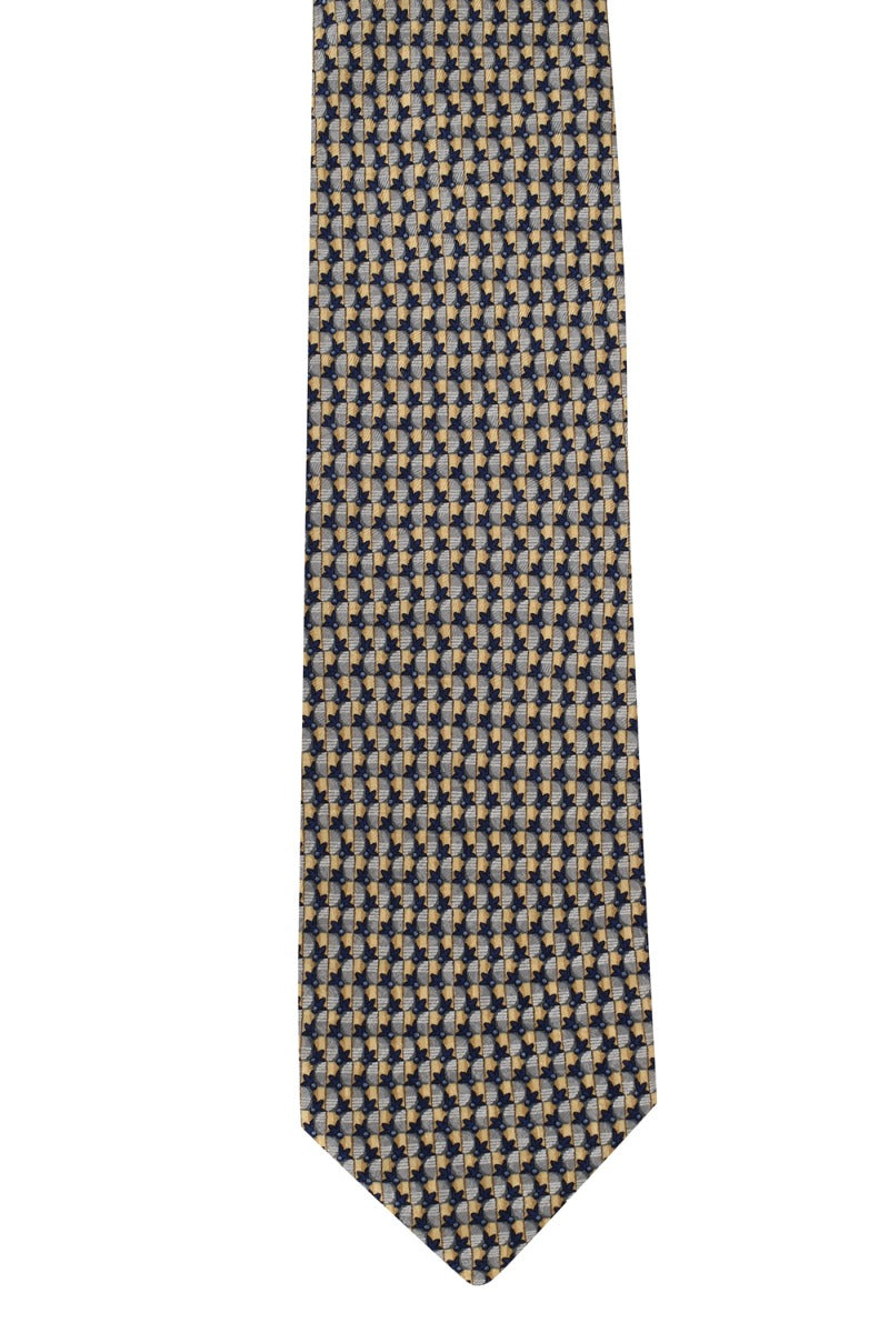 Ermenegildo Zegna Flower Pattern Tie