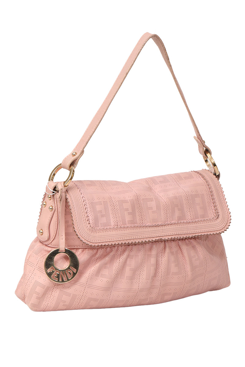 fendi-calfskin-perforated-chef-pink-shoulder-bag