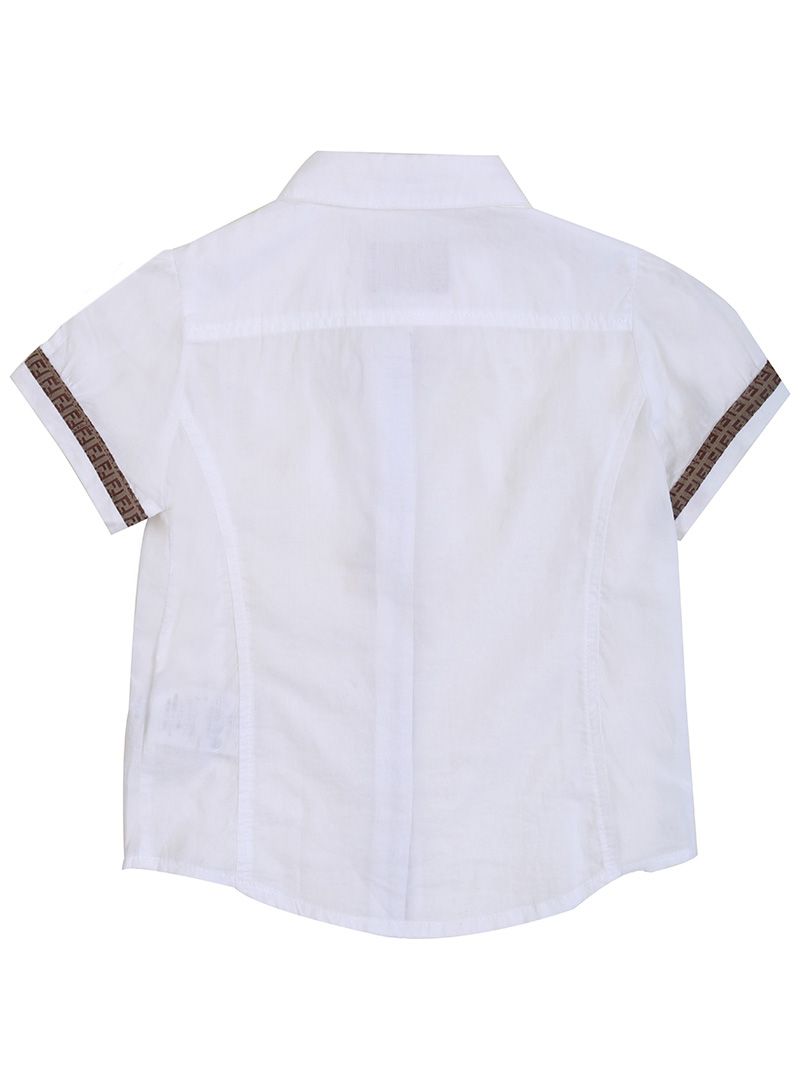 Fendi White Fendi Classic Shirt