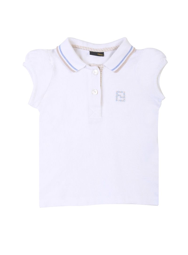 Fendi White Fendi T- Shirt