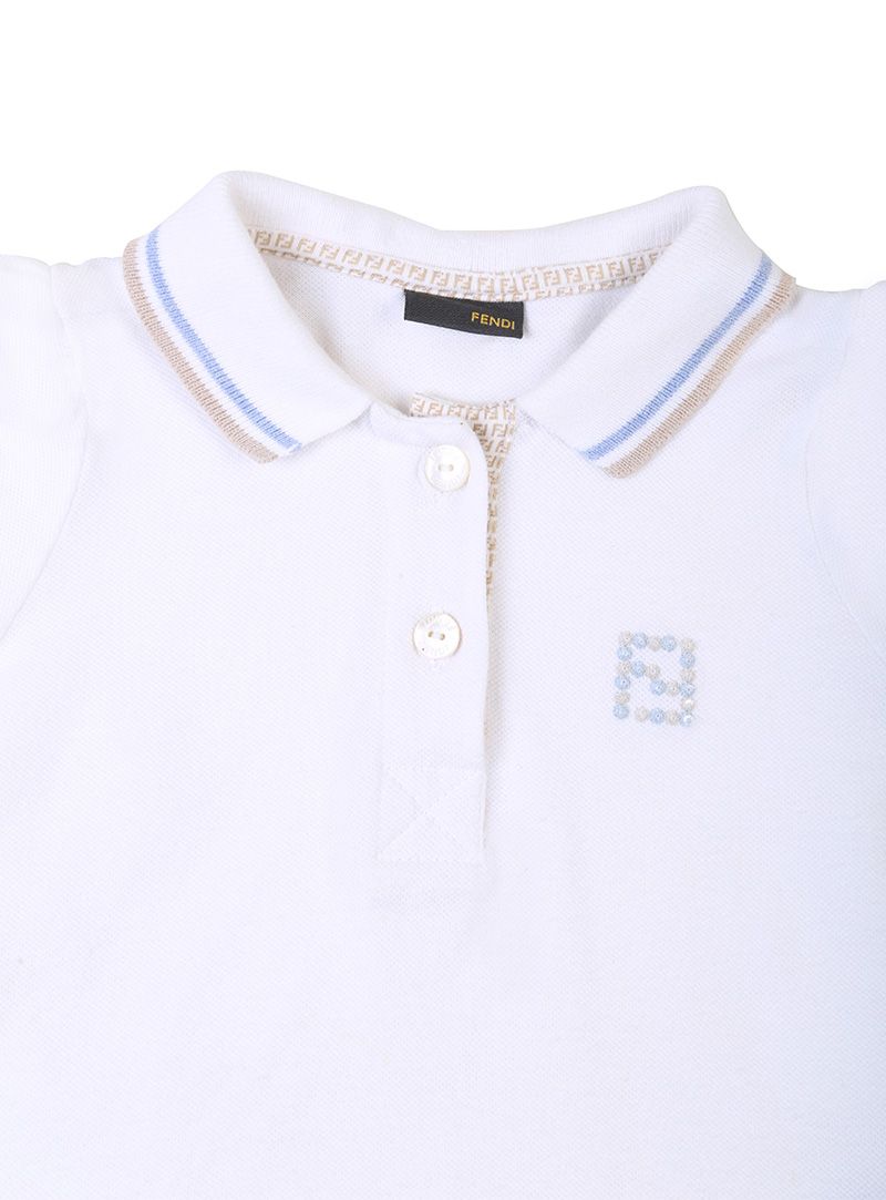 Fendi White Fendi T- Shirt