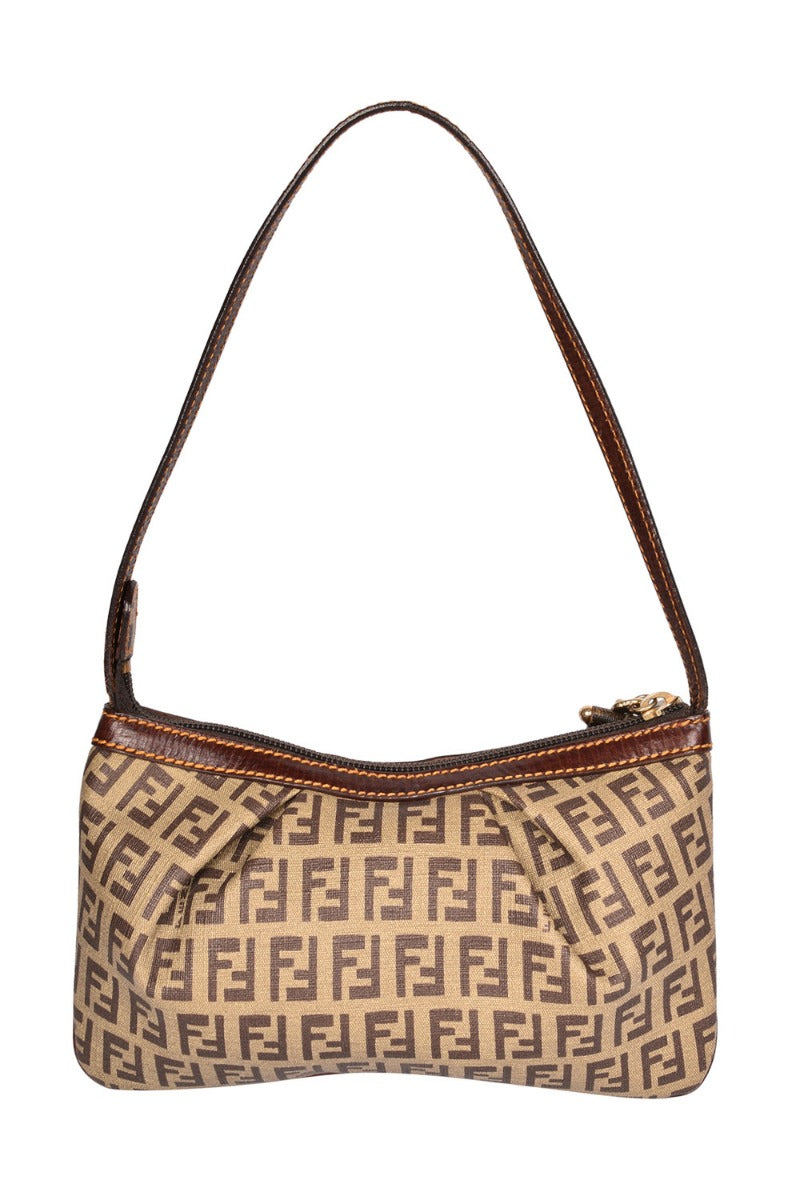 Fendi Zucchino Pochette Bag