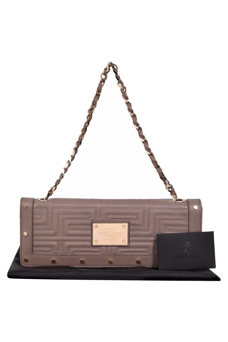 Gianni Versace Quilted Leather Sling