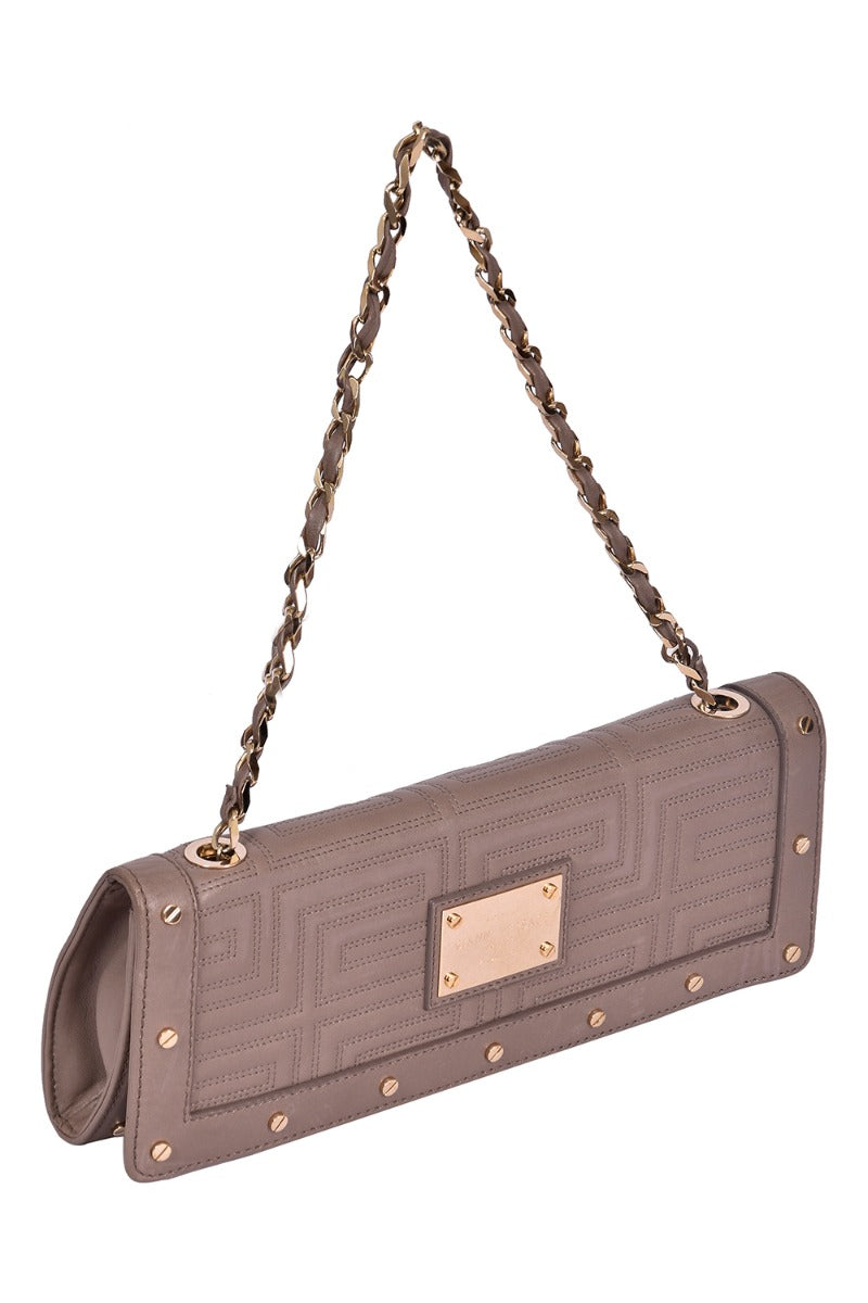 Gianni Versace Quilted Leather Sling