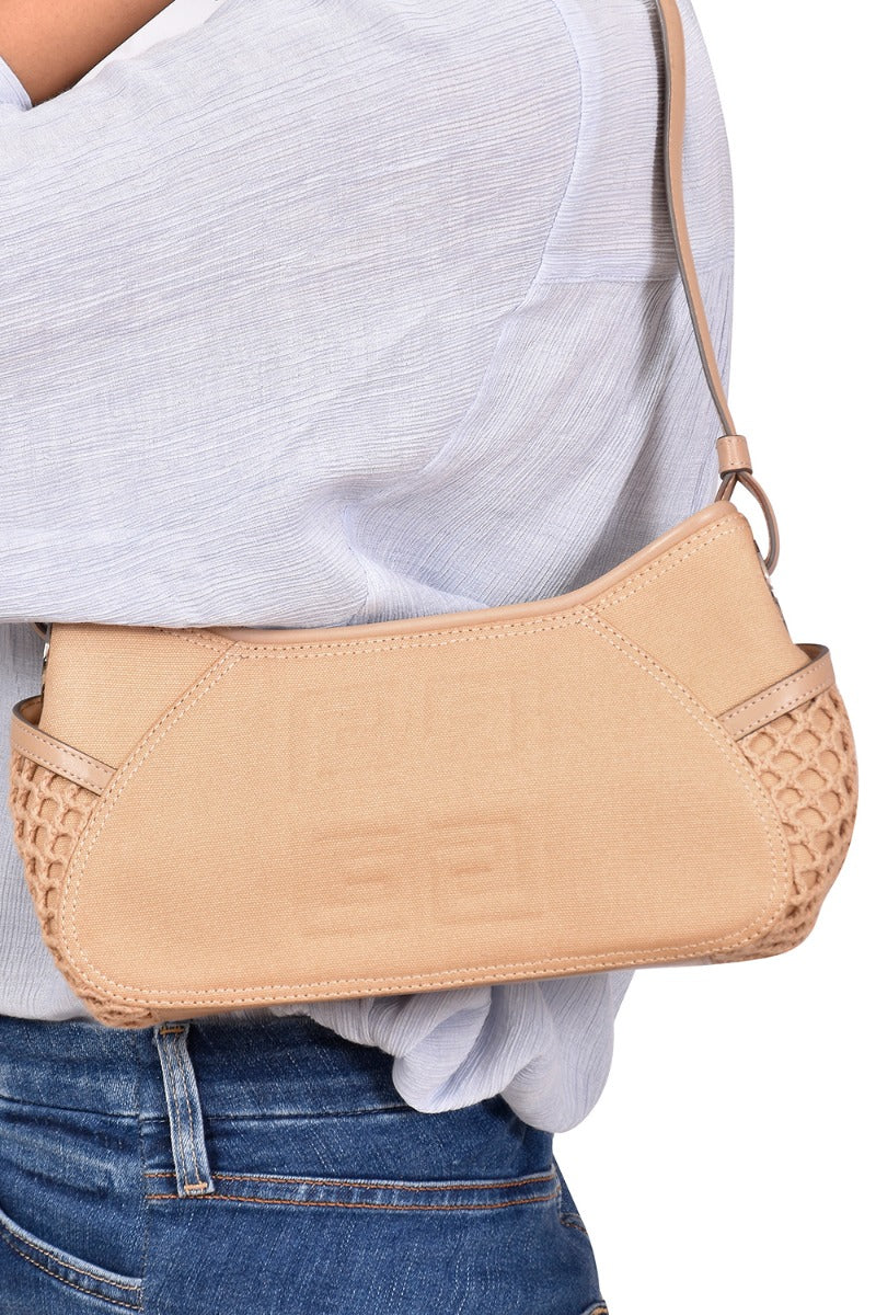 Givenchy Nude Logo Shoulder Bag