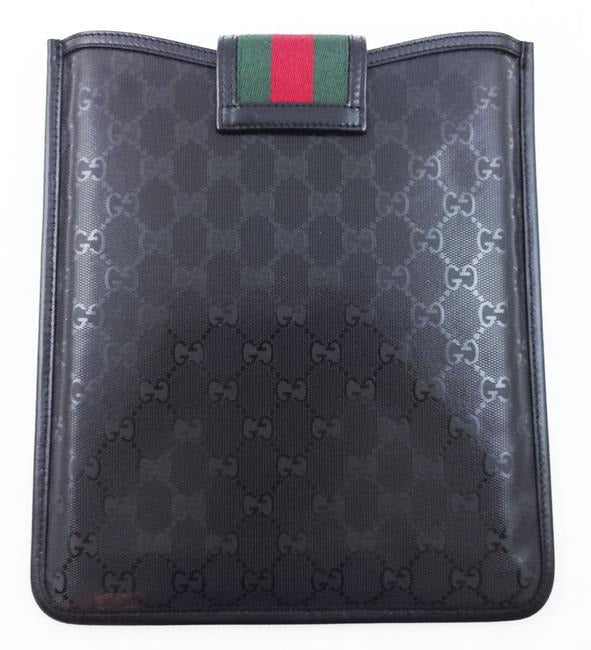 Gucci Black Box Gg Imprime 500 Logo Ipad Case