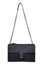gucci-black-leather-medium-interlocking-gg-shoulder-bag