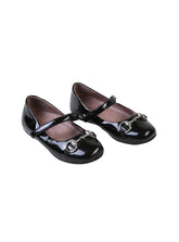 Gucci Black Patent Horsebit Velcro Pumps