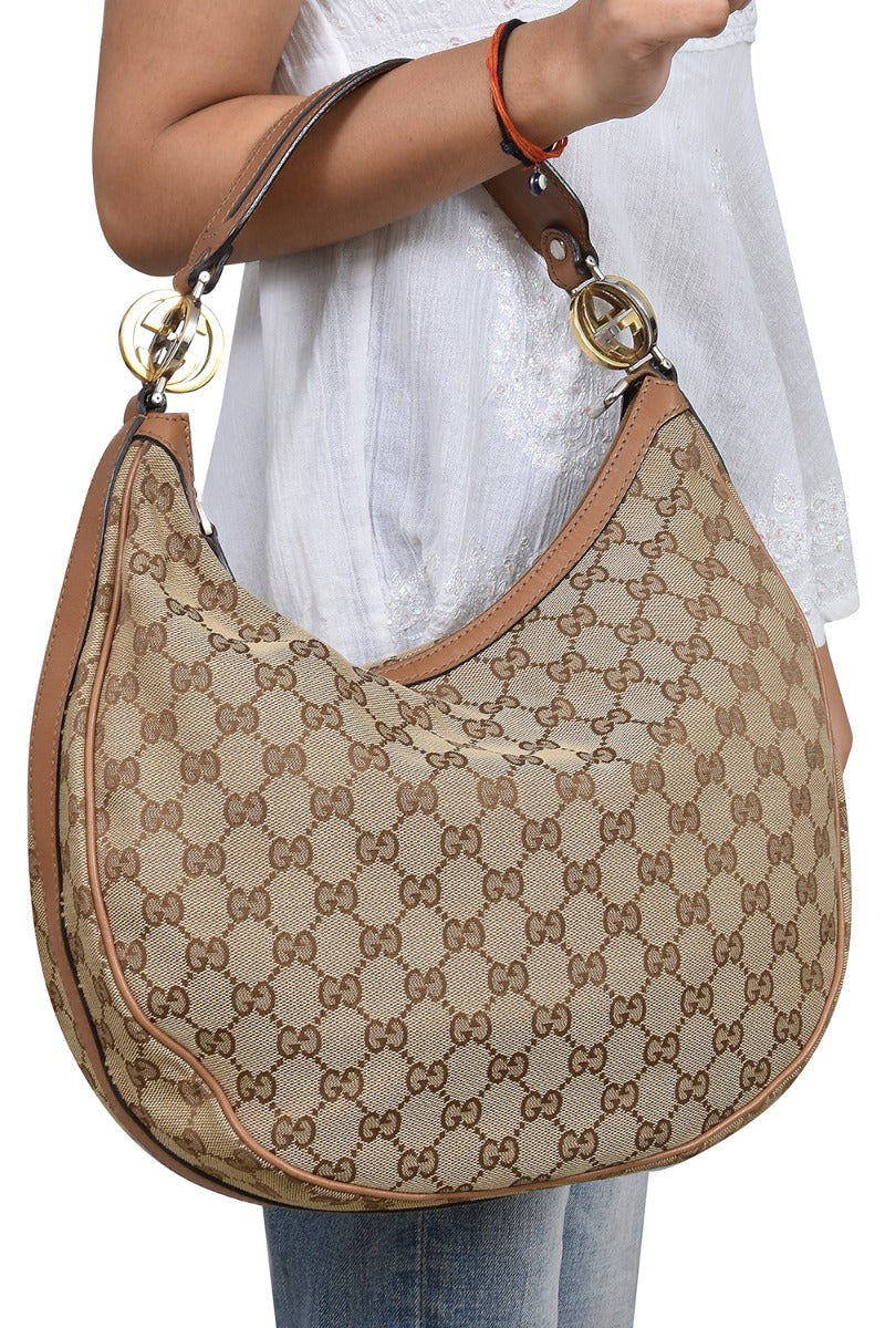 gucci-gg-monogram-canvas-hobo-bag