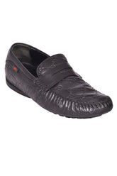 Gucci Guccissima Monogram Leather Loafers Rt128-10