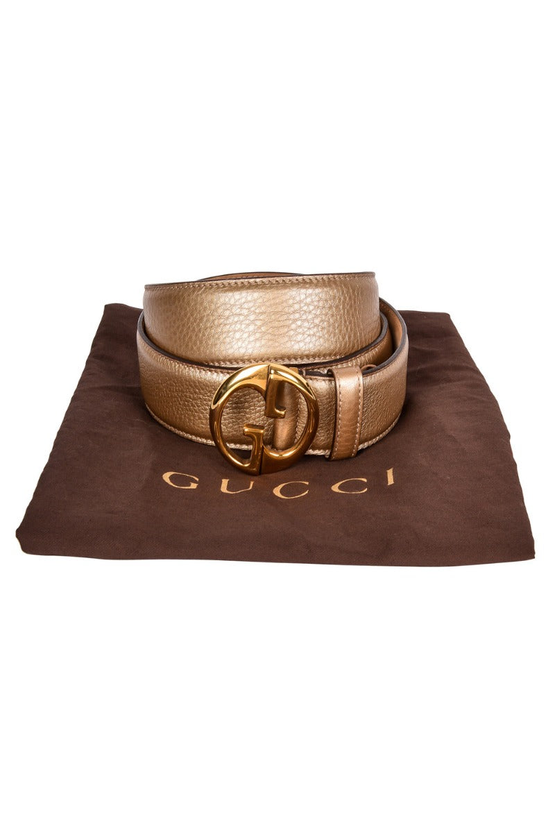 Gucci Interlocking Gg Buckle Belt