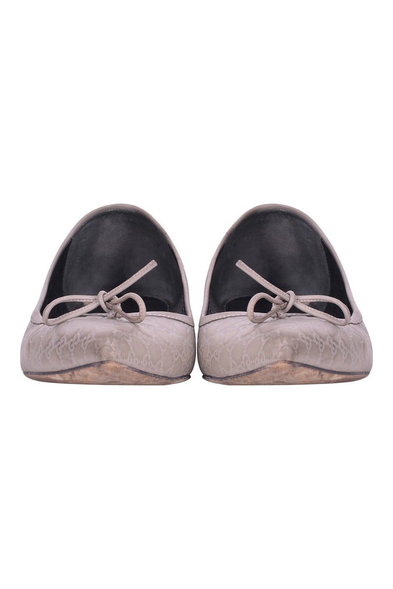 Gucci Monogram Ballerinas