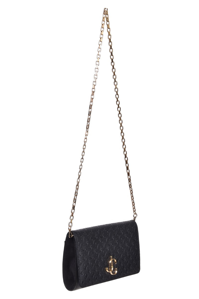 jimmy-choo-black-palace-jc-embossed-sling-bag